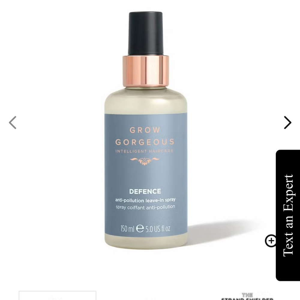 Defence Anti-Pollution Leave-In Spray — Blue